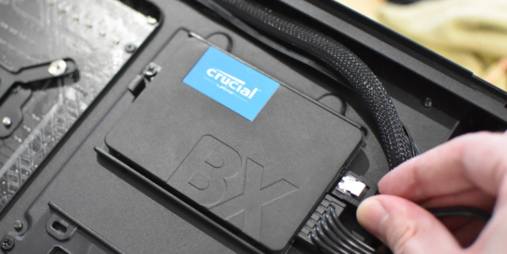 How do you set up and use a portable SSD?