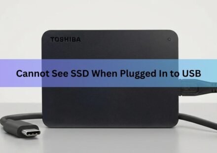 Cannot See SSD When Plugged In to USB