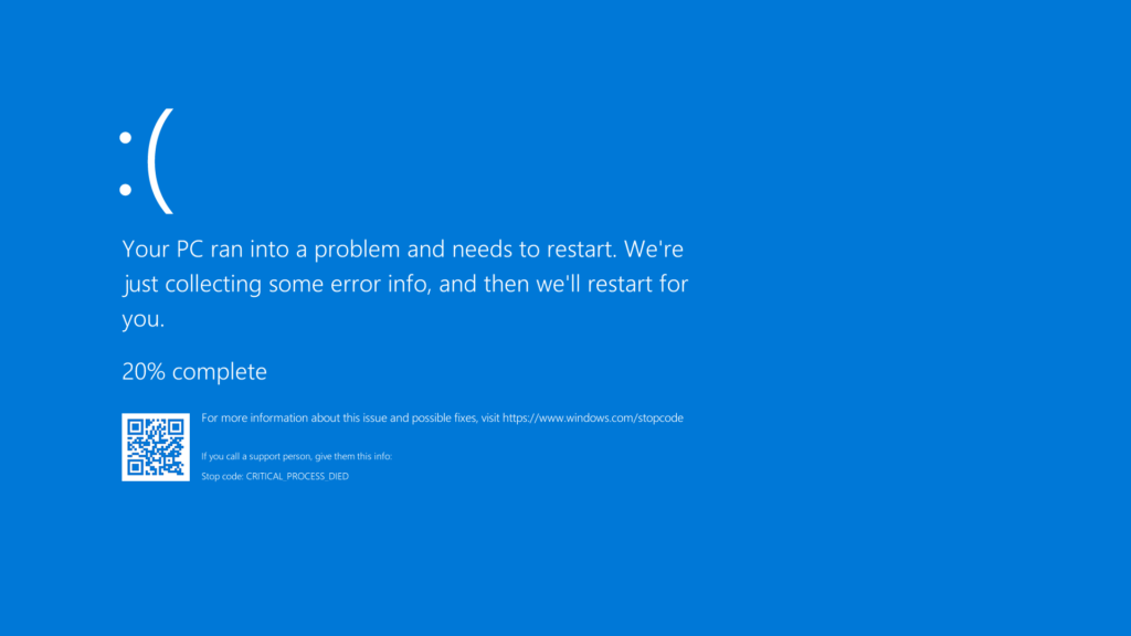 The Western Digital and SanDisk blue screen issue