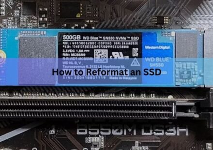 How to Reformat an SSD