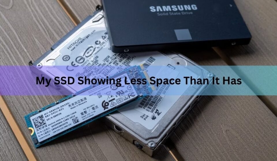 My SSD Showing Less Space Than It Has