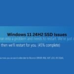 Windows 11 24H2 SSD Issues