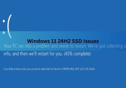 Windows 11 24H2 SSD Issues