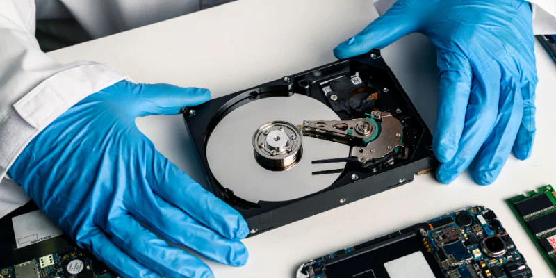 Dealing with the encrypted factory drive