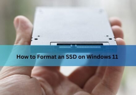 How to Format an SSD on Windows 11