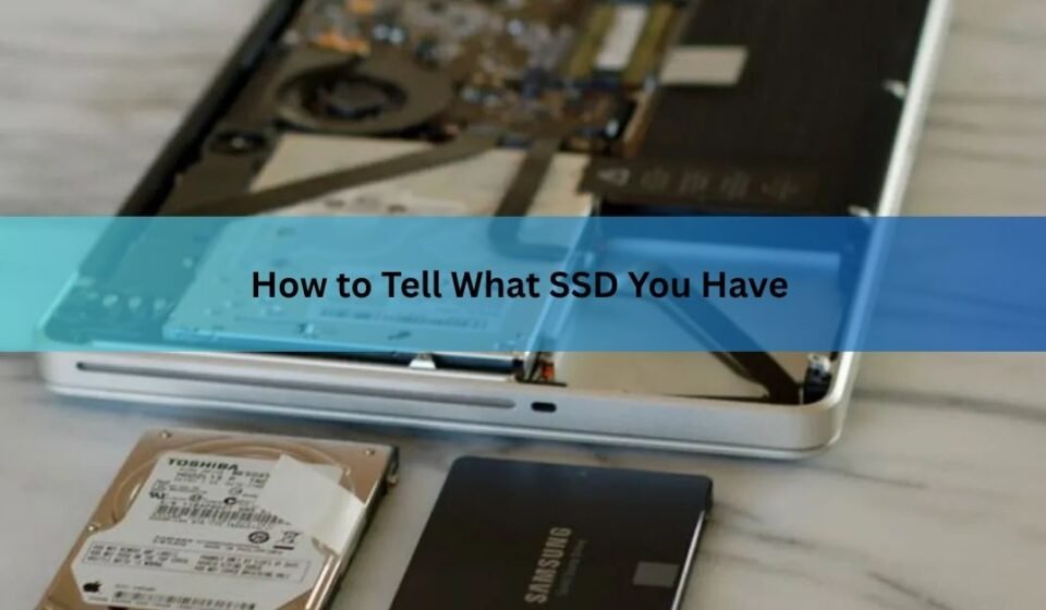 How to Tell What SSD You Have