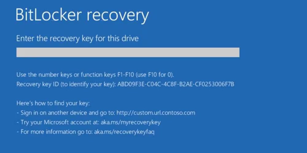 A quick word on BitLocker