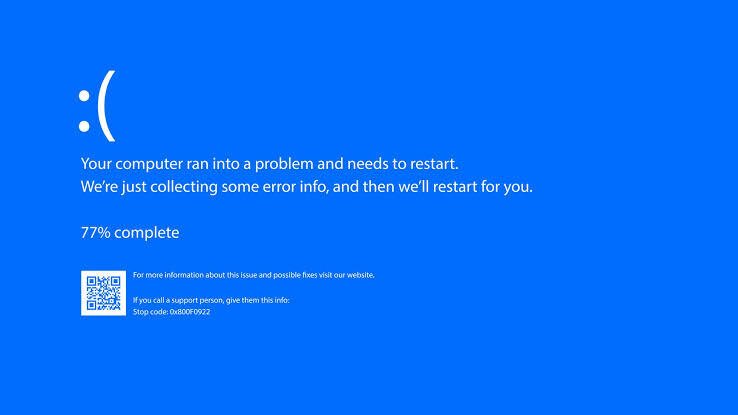 Frequent crashes, freezes, or blue and black screens
