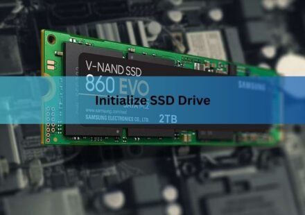 initialize ssd drive