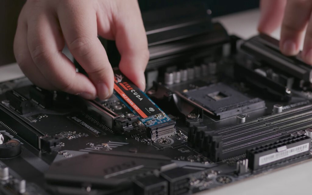 Making the new SSD use all its space