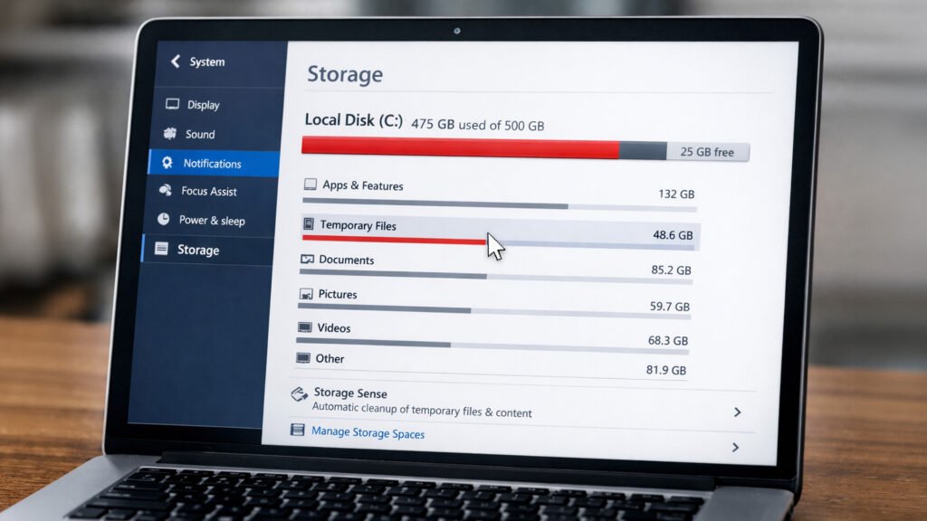 What happens when an SSD gets too full