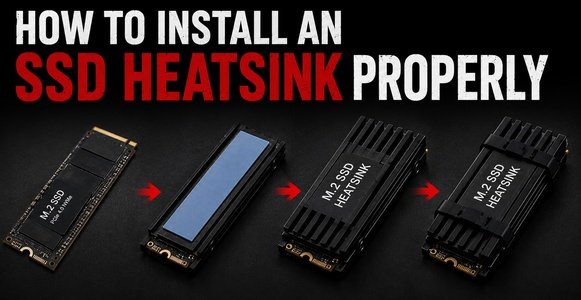 How to Install an SSD Heatsink Properly