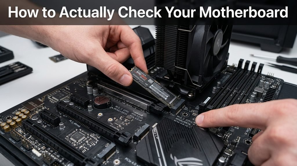 How to Actually Check Your Motherboard
