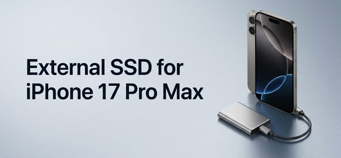 External SSD for iPhone 17 Pro Max