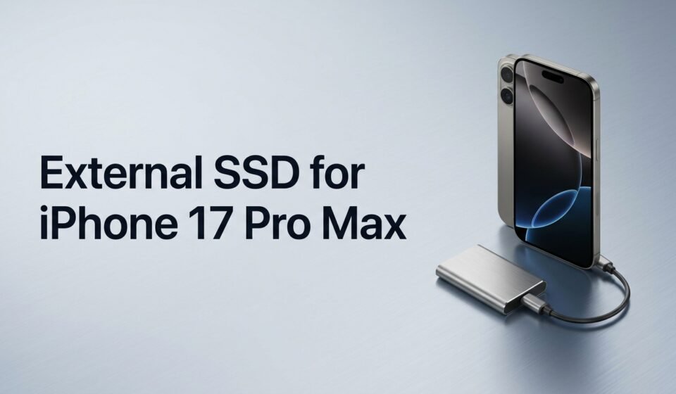 External SSD for iPhone 17 Pro Max