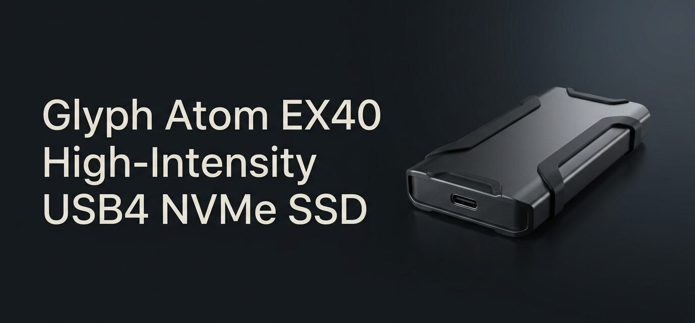 Glyph Atom EX40 High-Intensity USB4 NVMe SSD