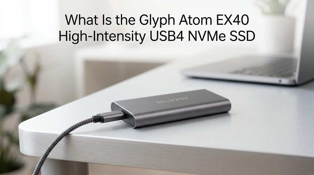 What Is the Glyph Atom EX40 High-Intensity USB4 NVMe SSD