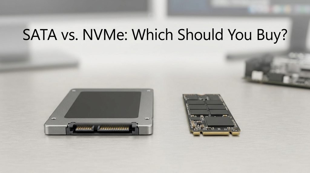 SATA vs. NVMe: Which Should You Buy?