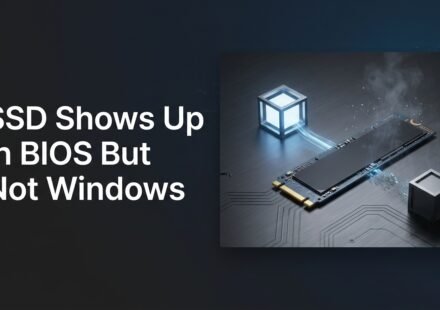 SSD Shows Up in BIOS But Not Windows