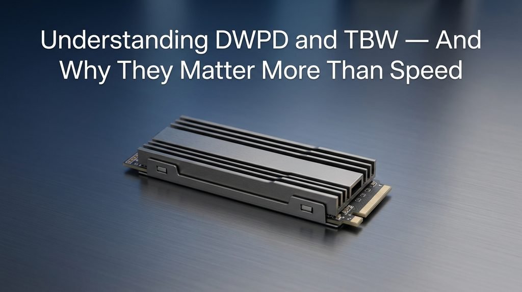 Understanding DWPD and TBW — And Why They Matter More Than Speed